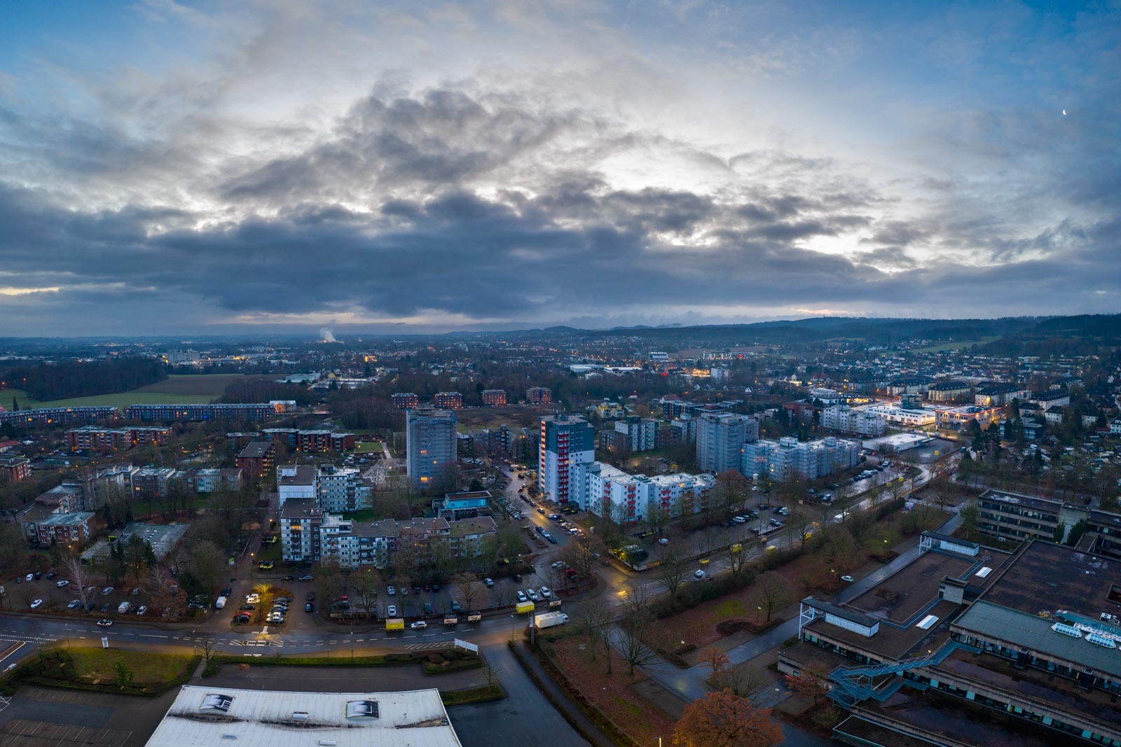 Residential complex in Bielefeld-Stieghorst.