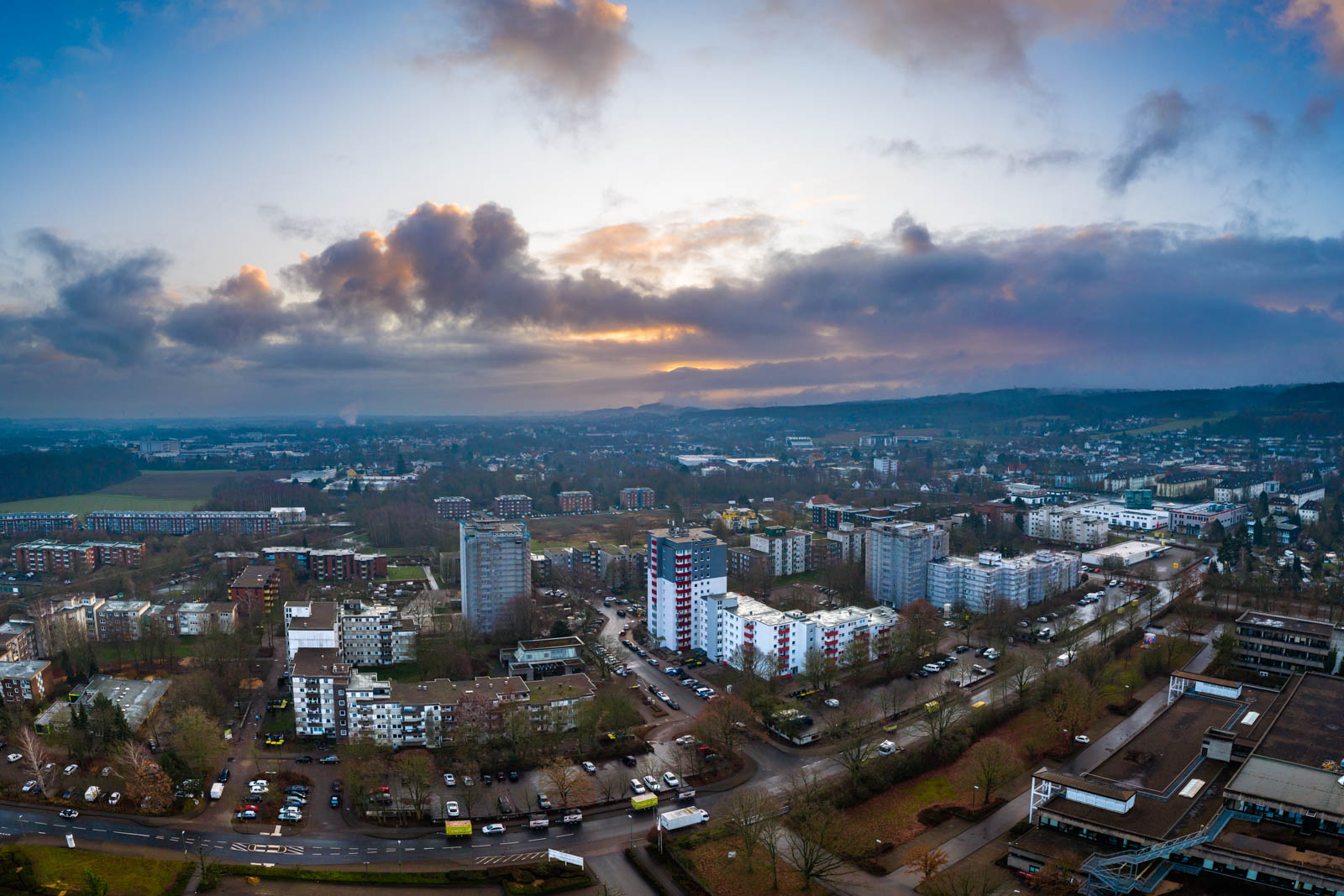 Residential complex in Bielefeld-Stieghorst.