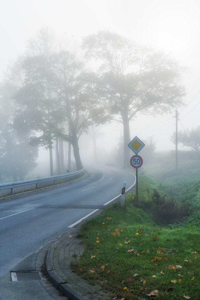 Country road in Kirchdornberg