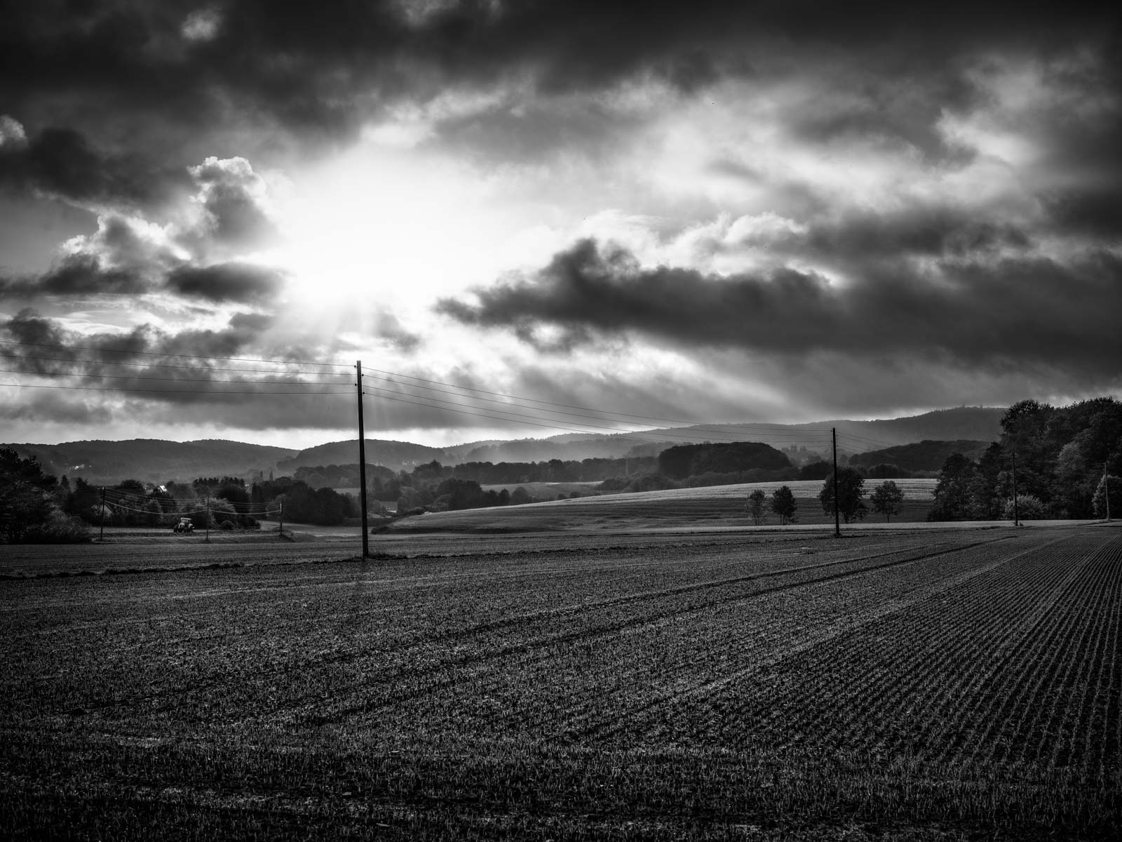 Landscape in October 2020 (Bielefeld-Kirchdornberg, Germany).