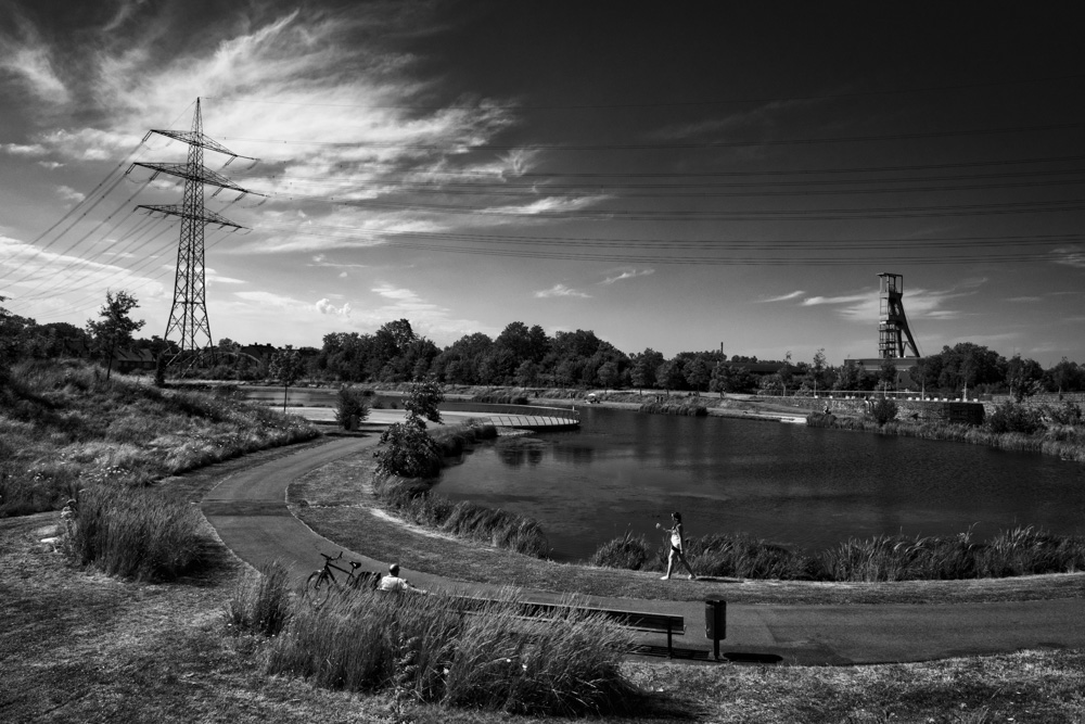 summer in the ruhr district - thyssenkrupp park